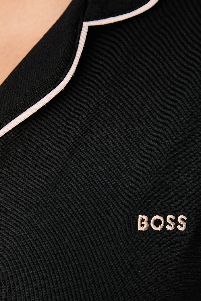 Spavaćica za žene s modalom Dreamline_Sleepshirt BOSS 50570983 crna