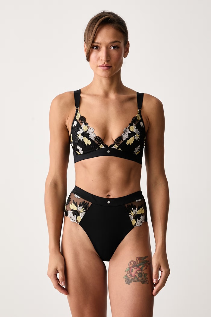 BOSS Бразиліани жіночі DAHLIA_HW THONG 50570087 чорний AW26