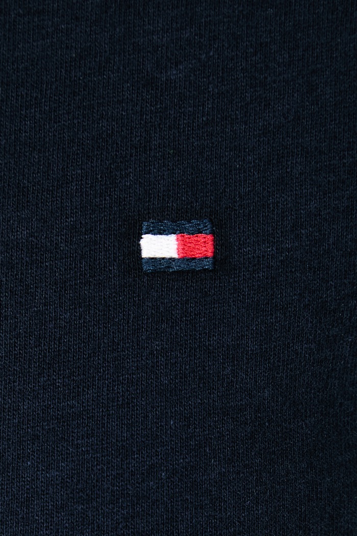 Majica dugih rukava ženska pamučna Tommy Hilfiger mornarsko plava UW0UW06593