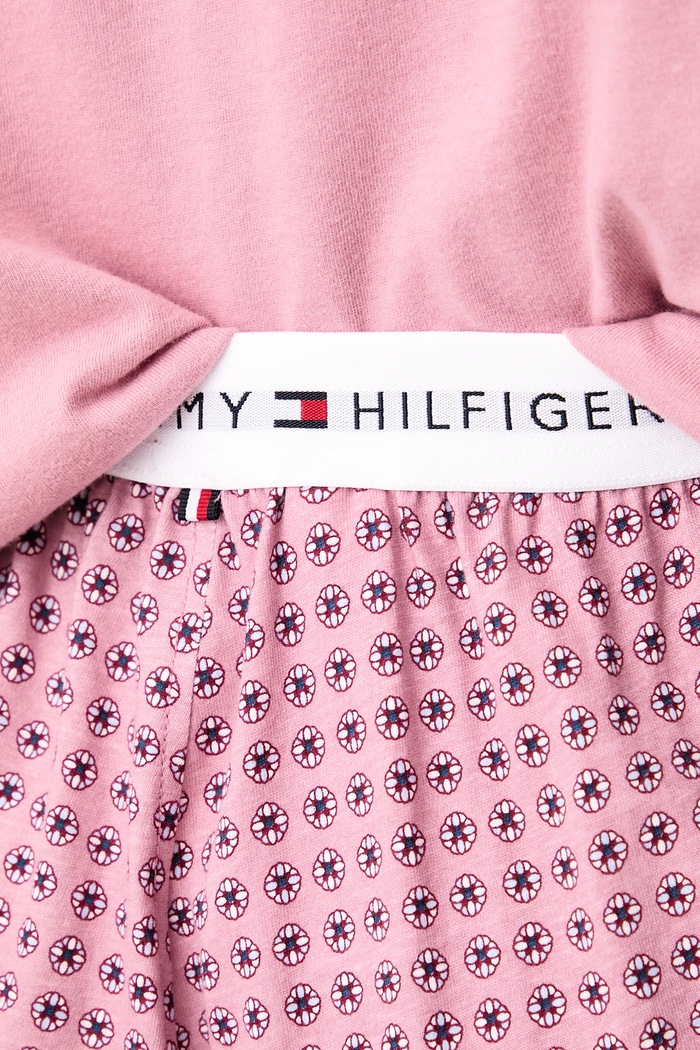 Tommy Hilfiger Dvoudílné pyžamo dámské bavlněné UW0UW06600