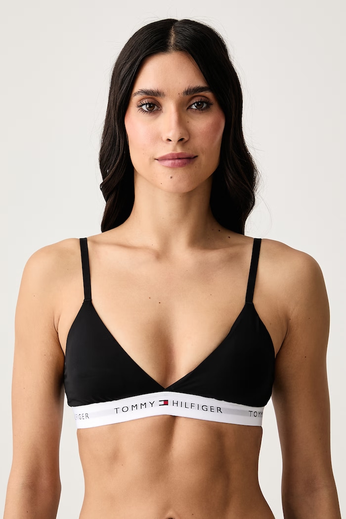 Tommy Hilfiger Biustonosz czarny UW0UW06637