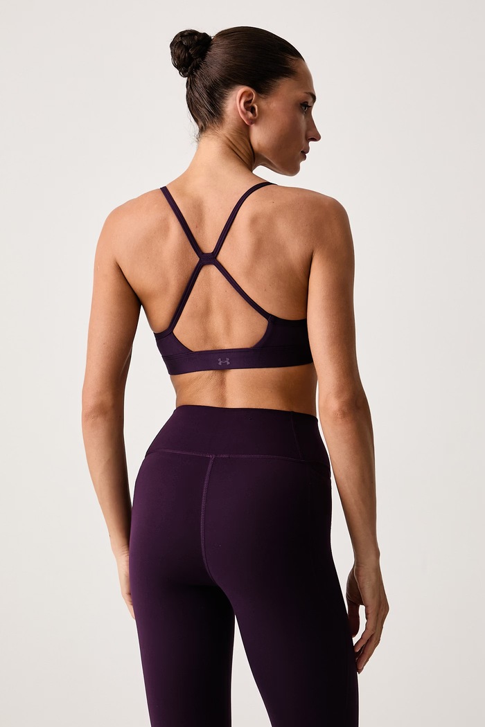 Odzież Under Armour Biustonosz sportowy Strappy Bralette 6013743 fioletowy