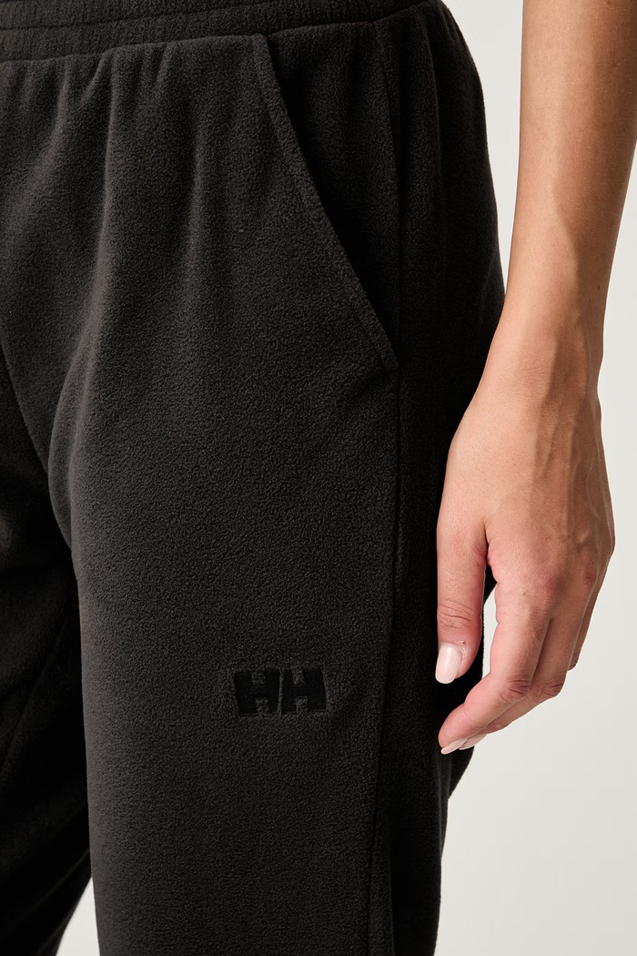Helly Hansen legginsy sportowe damskie polarowe czarny 49587