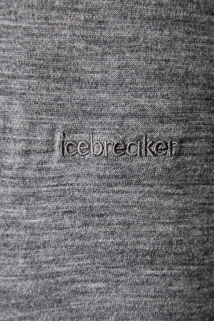 Longsleeve termoaktywny damski z wełny merino 200 Oasis Icebreaker szary IBB043800131