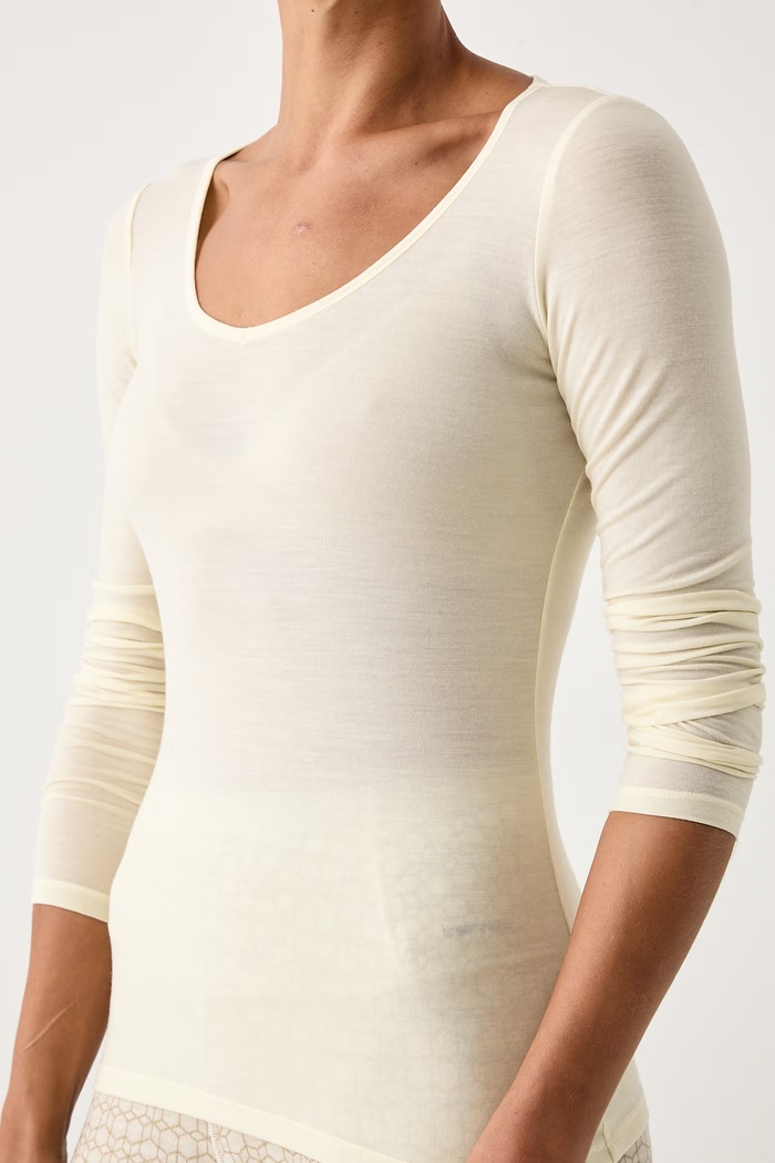 Longsleeve funkcyjny damski z wełną merino Siren Icebreaker IB1031940001 żółty