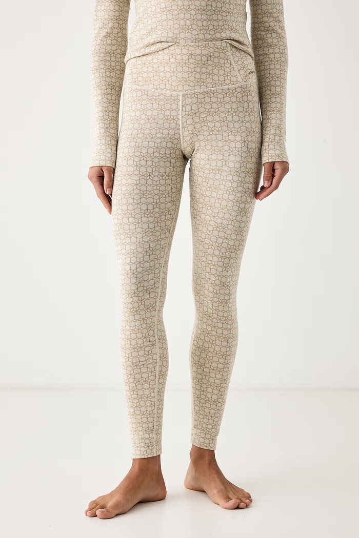 Icebreaker Legginsy funkcyjne damskie z wełny merino Merino 260 Oasis beżowy IB0A57JB0NU1