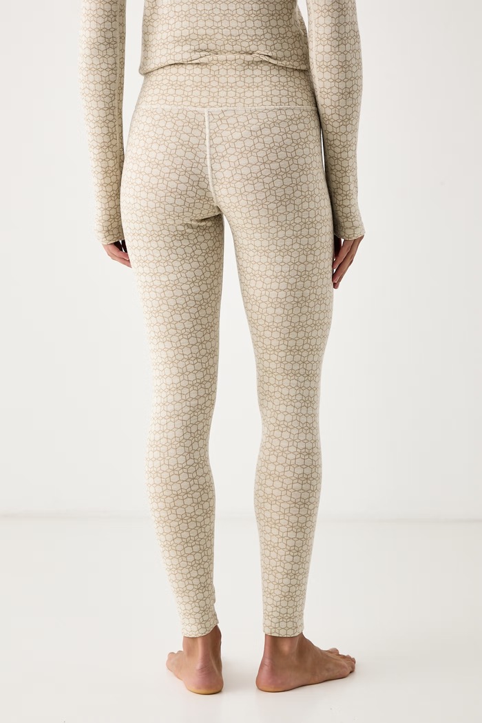 Odzież Icebreaker Legginsy funkcyjne damskie z wełny merino Merino 260 Oasis IB0A57JB0NU1 beżowy
