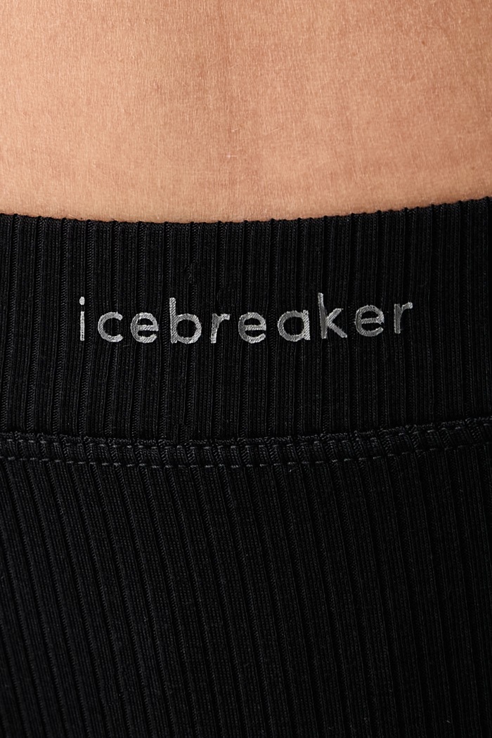 Odzież Icebreaker Figi damskie z wełną merino Lotus IB0A57780011 czarny
