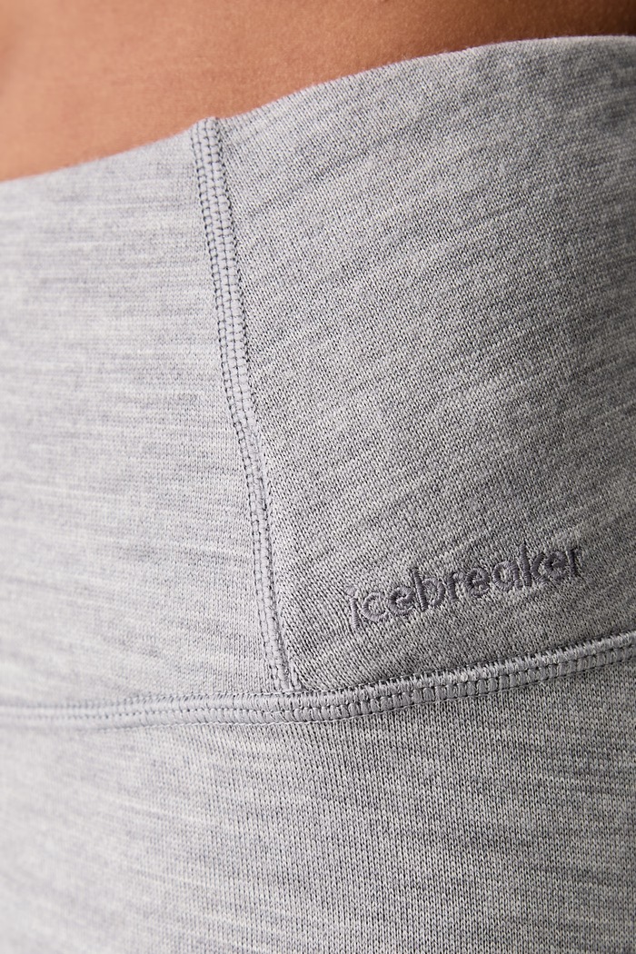 Legginsy termoaktywne damskie wełniane Merino 260 Oasis Icebreaker IB0A57260161 szary