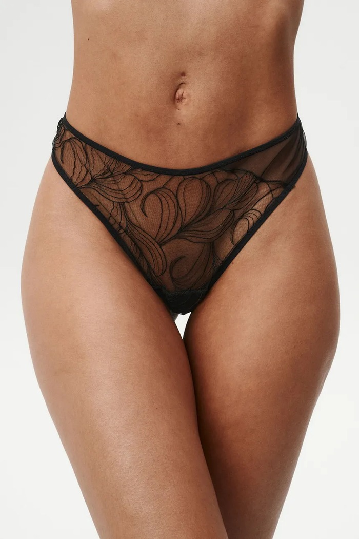 Undress Code στρινγκ γυναικείο Sensual μαύρο 1332