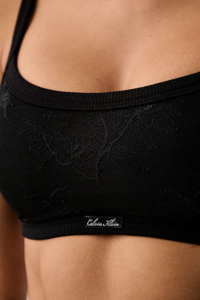 Calvin Klein Underwear biustonosz czarny LV00QF9099