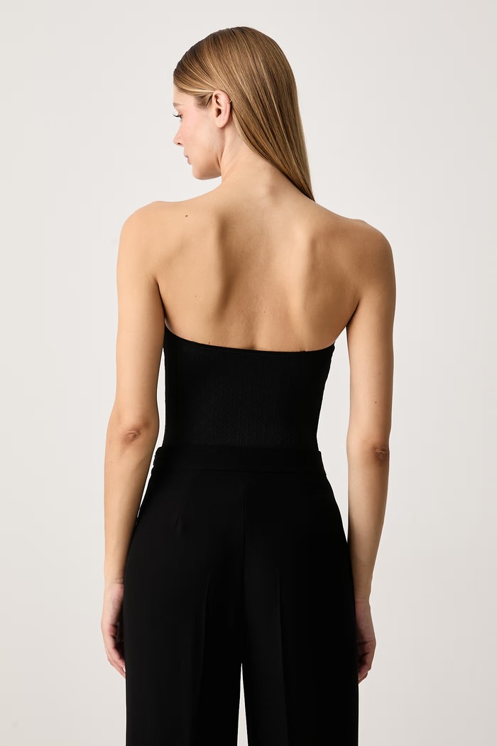 Дрехи Calvin Klein Underwear Боди дамско LV00QF9097 черен