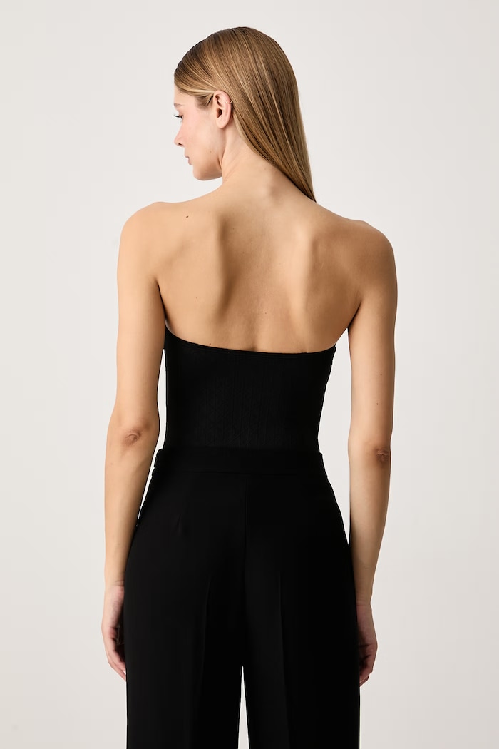Дрехи Calvin Klein Underwear Боди дамско LV00QF9097 черен