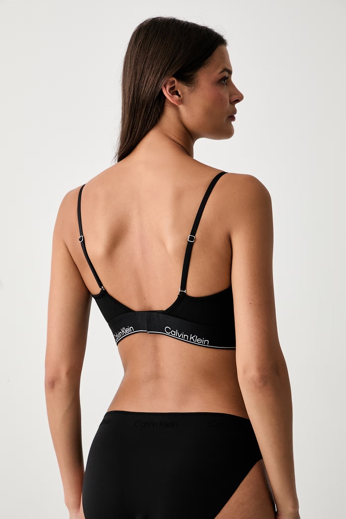 Calvin Klein Underwear balkonetka LV00QF8666 czarny AW26