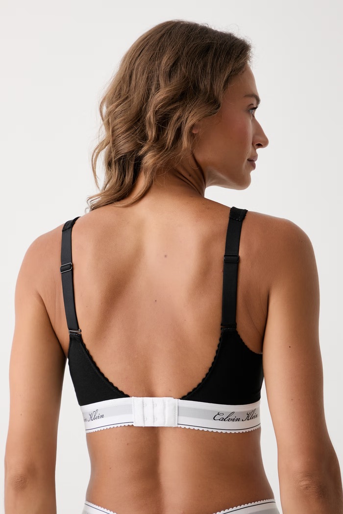 Odzież Calvin Klein Underwear biustonosz trójkątny LV00QF9071 czarny