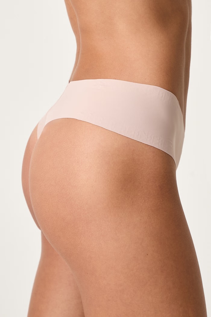 Calvin Klein Underwear Chiloți g-string pentru femei LV00QF8809 bej AW26