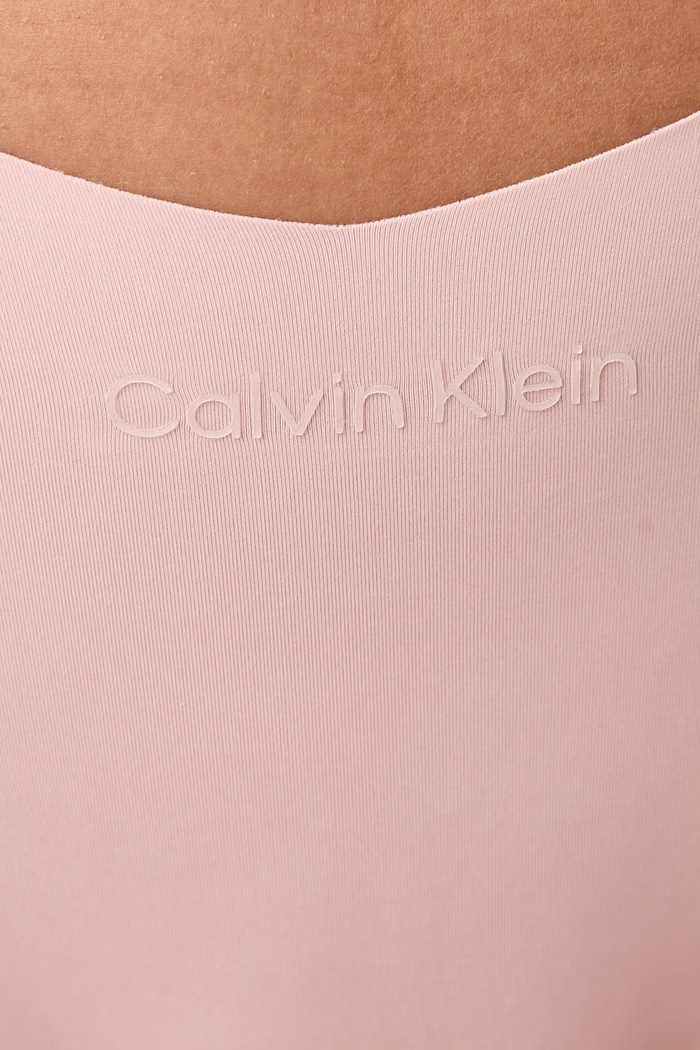 Chiloți g-string pentru femei Calvin Klein Underwear LV00QF8809 roz