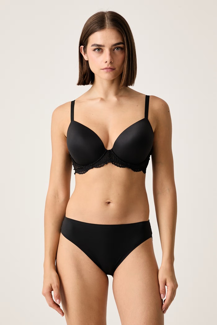 Calvin Klein Underwear Podprsenka LV00QF9082 čierna AW26