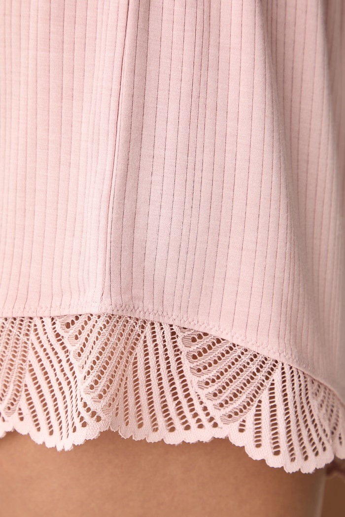 Odjeća Calvin Klein Underwear Kratke hlače za spavanje ženske s modalom LV00QS7620 roza