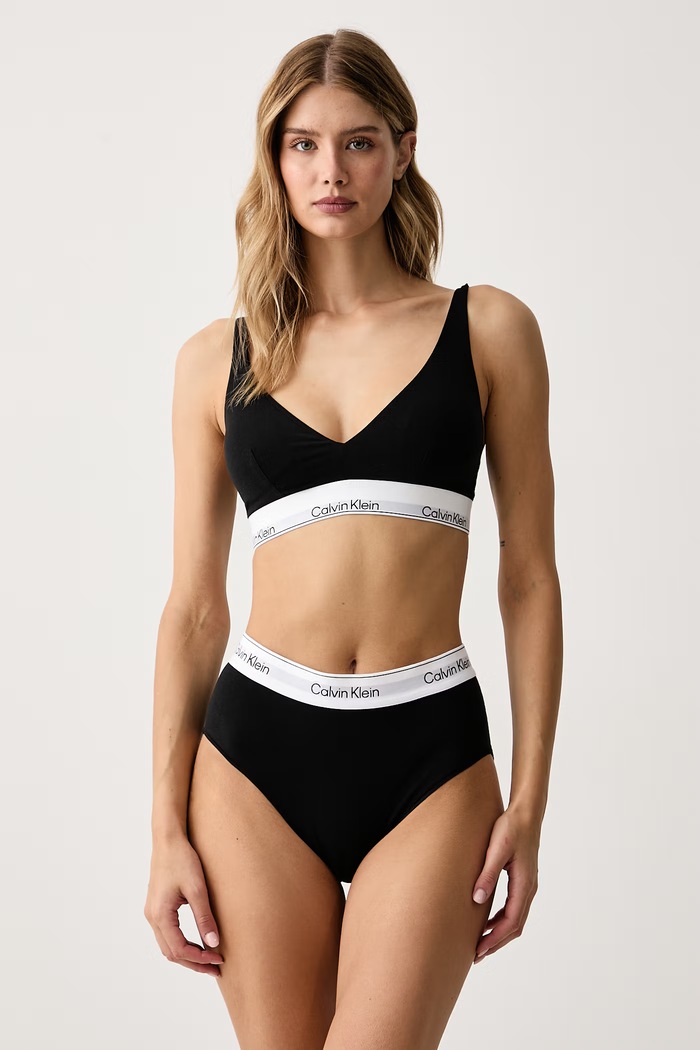 Calvin Klein Underwear Trojuholníková podprsenka s modalom LV00QF8990 čierna AW26