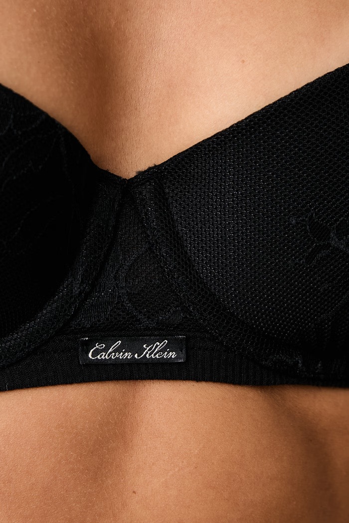 Σουτιέν Calvin Klein Underwear LV00QF9101 μαύρο