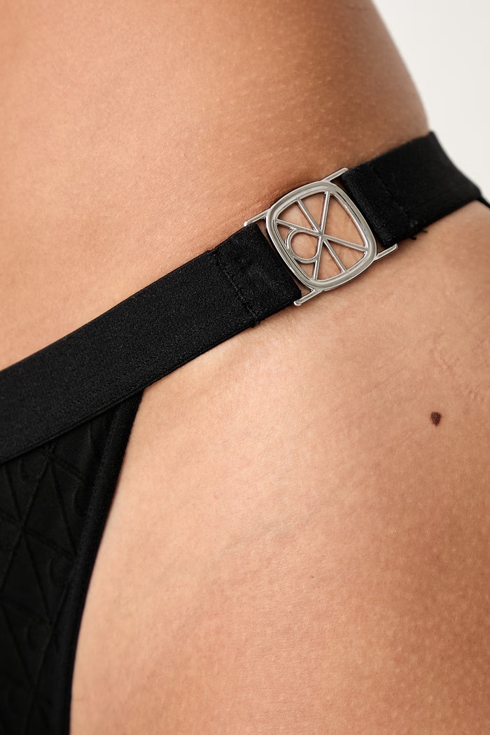 Κιλότα Γυναικεία Calvin Klein Underwear LV00QF9096 μαύρο