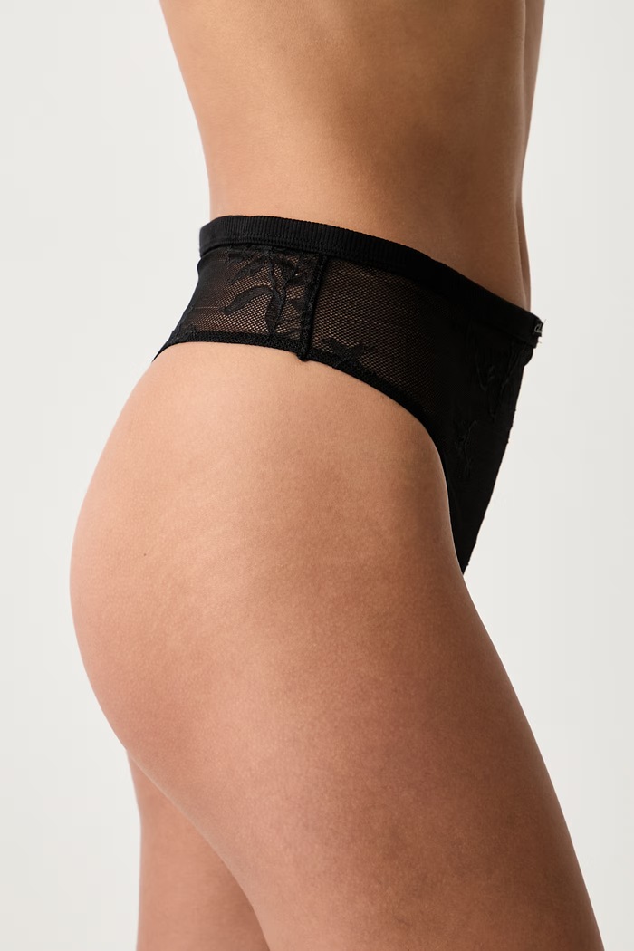 Odzież Calvin Klein Underwear brazyliany damskie LV00QF9104 czarny
