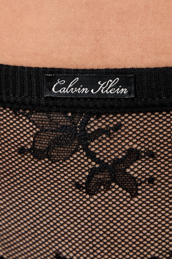 Κιλότα γυναικεία Calvin Klein Underwear LV00QF9103 μαύρο