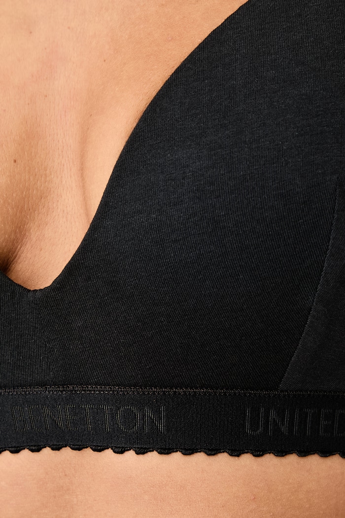 Дрехи United Colors of Benetton С памук 3G681R02G черен