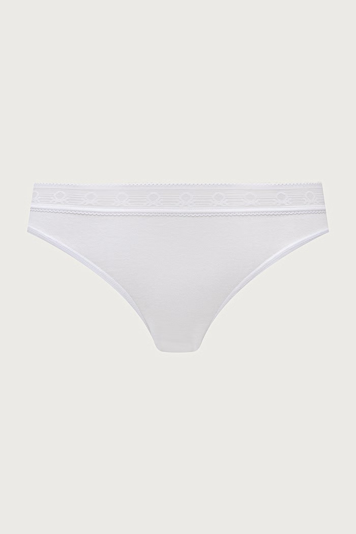 United Colors of Benetton Majtki damskie bawełniane z elastanem 3-pack 3G681S03A szary AW26