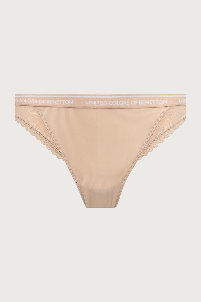 United Colors of Benetton Figi damskie 3XGK1S037 beżowy AW26