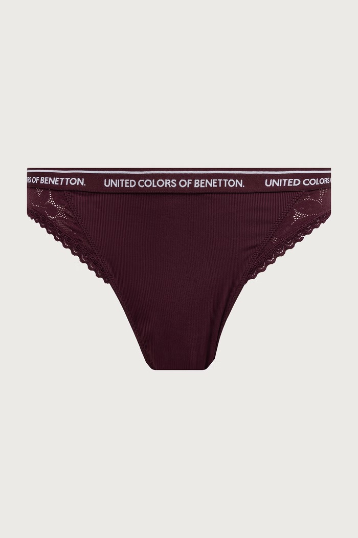 Odzież United Colors of Benetton Figi damskie 3XGK1S037 beżowy