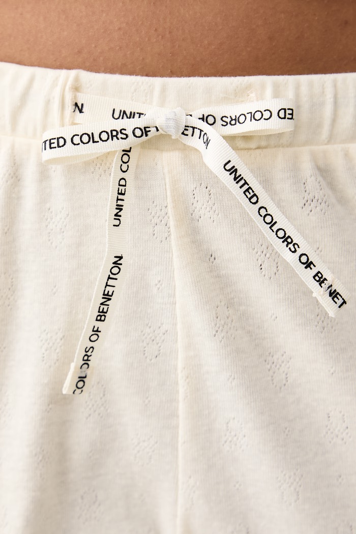 United Colors of Benetton Piżama damska bawełniana z elastanem 3OGU3P04M