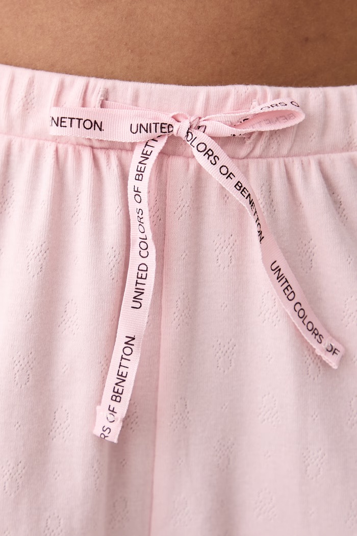United Colors of Benetton Piżama damska bawełniana z elastanem 3OGU3P04M