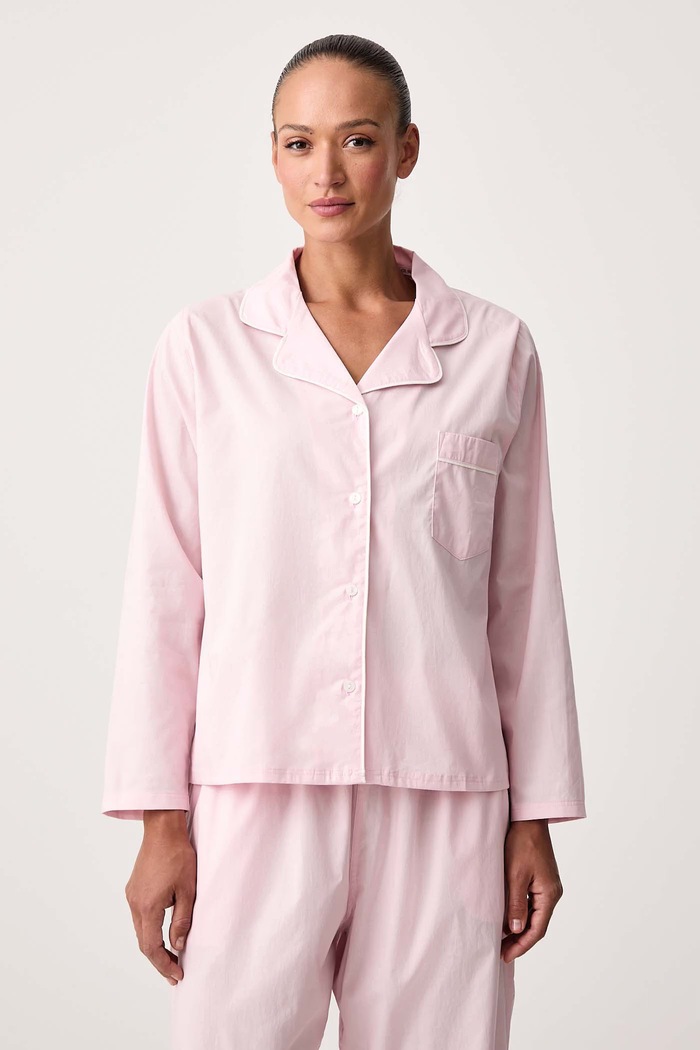 Oblečení United Colors of Benetton Dvoudílné pyžamo dámské bavlněné 47QP3P015 růžová