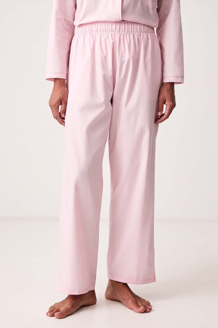 Dvoudílné pyžamo dámské bavlněné United Colors of Benetton 47QP3P015 růžová
