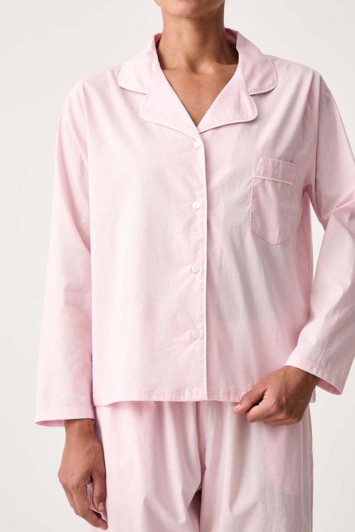 Dvoudílné pyžamo dámské bavlněné United Colors of Benetton růžová 47QP3P015