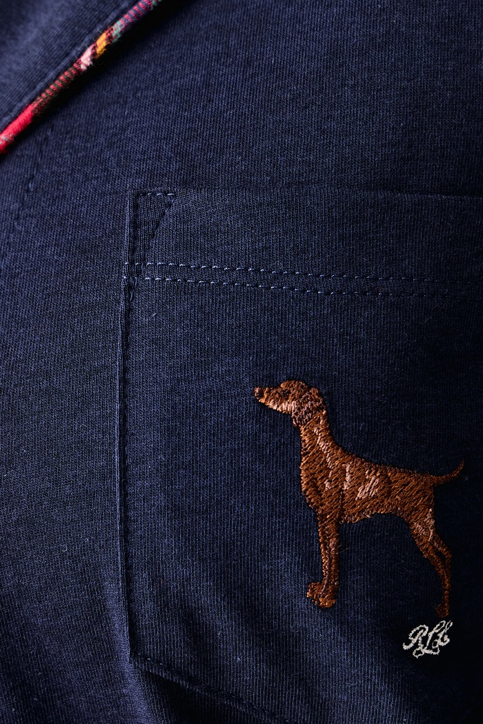 Lauren Ralph Lauren Piżama dwuczęściowa damska z bawełną ILN92561F