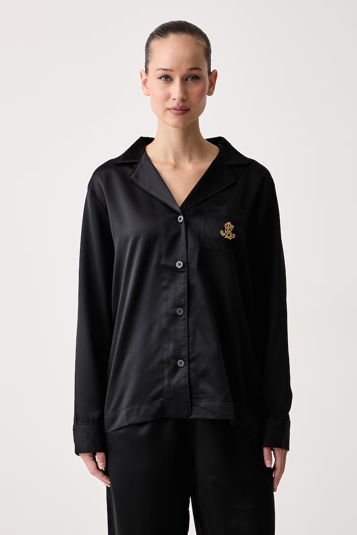 Lauren Ralph Lauren Piżama dwuczęściowa damska ILN92556 czarny AW26