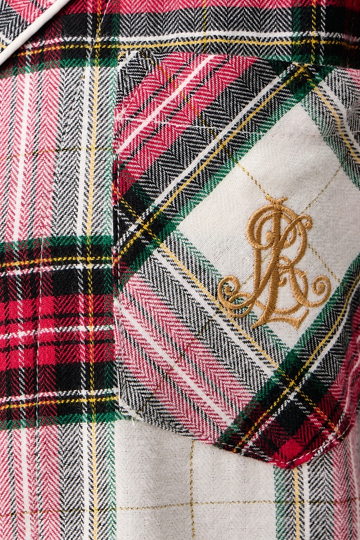 Lauren Ralph Lauren Piżama dwuczęściowa damska z bawełną ILN92551F