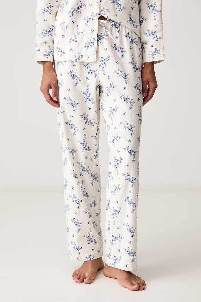 Odzież Lauren Ralph Lauren Piżama dwuczęściowa damska z bawełną ILN92551 beżowy