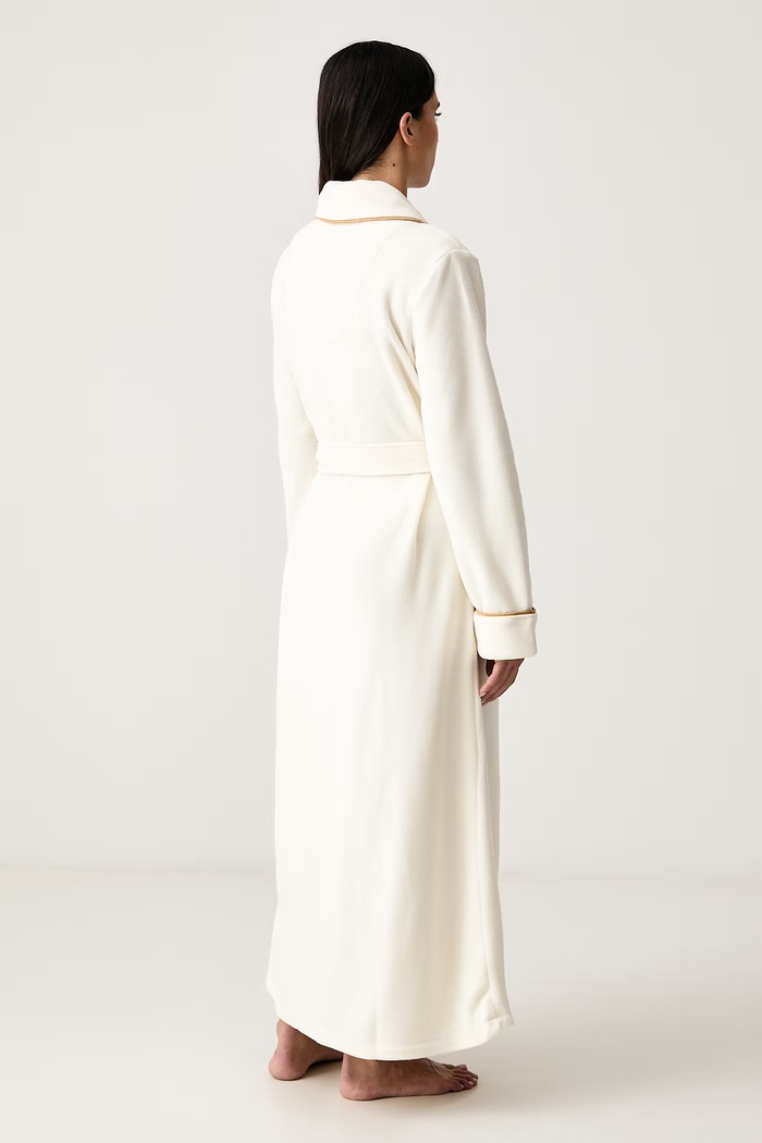 Lauren Ralph Lauren Szlafrok damski ILN52564 beżowy AW26