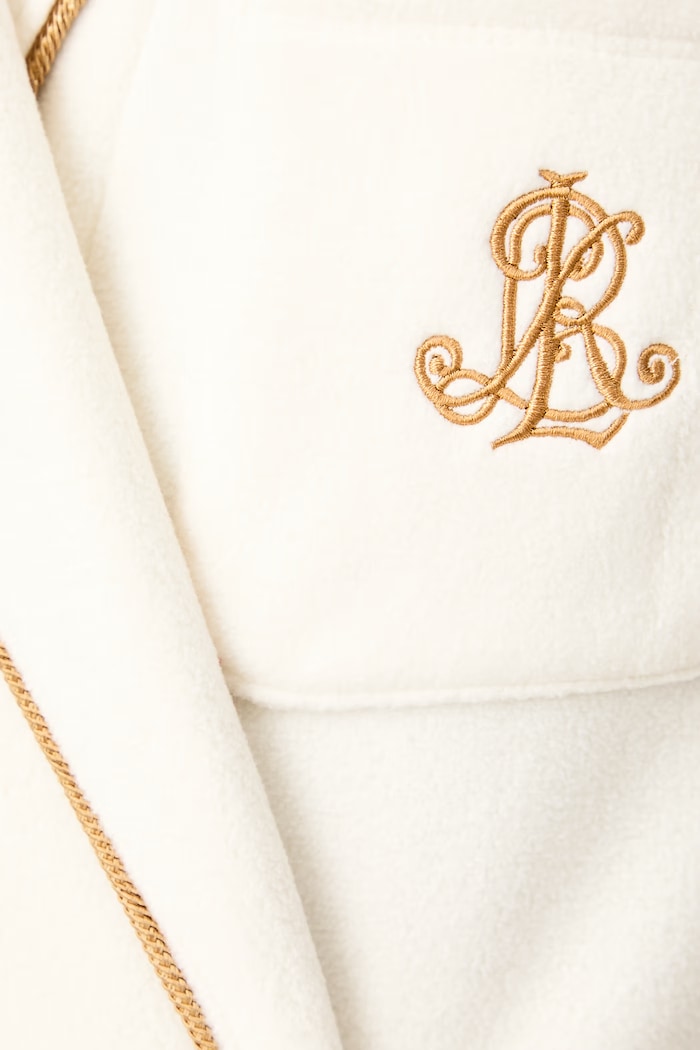 Szlafrok damski Lauren Ralph Lauren ILN52564 beżowy