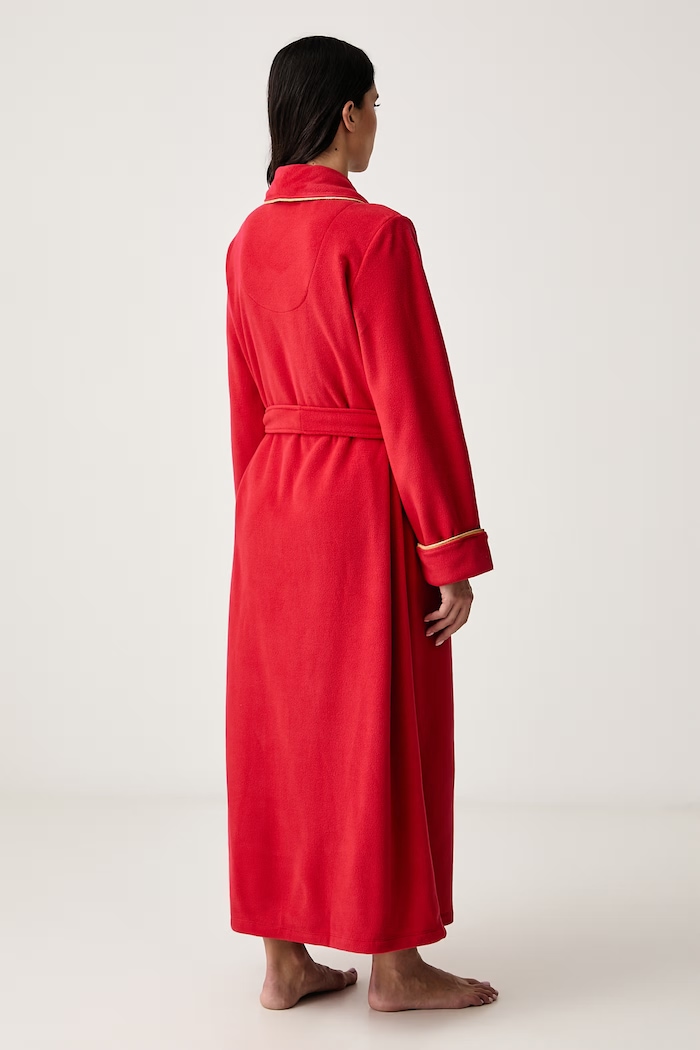 Lauren Ralph Lauren Szlafrok damski ILN52564 czerwony AW26