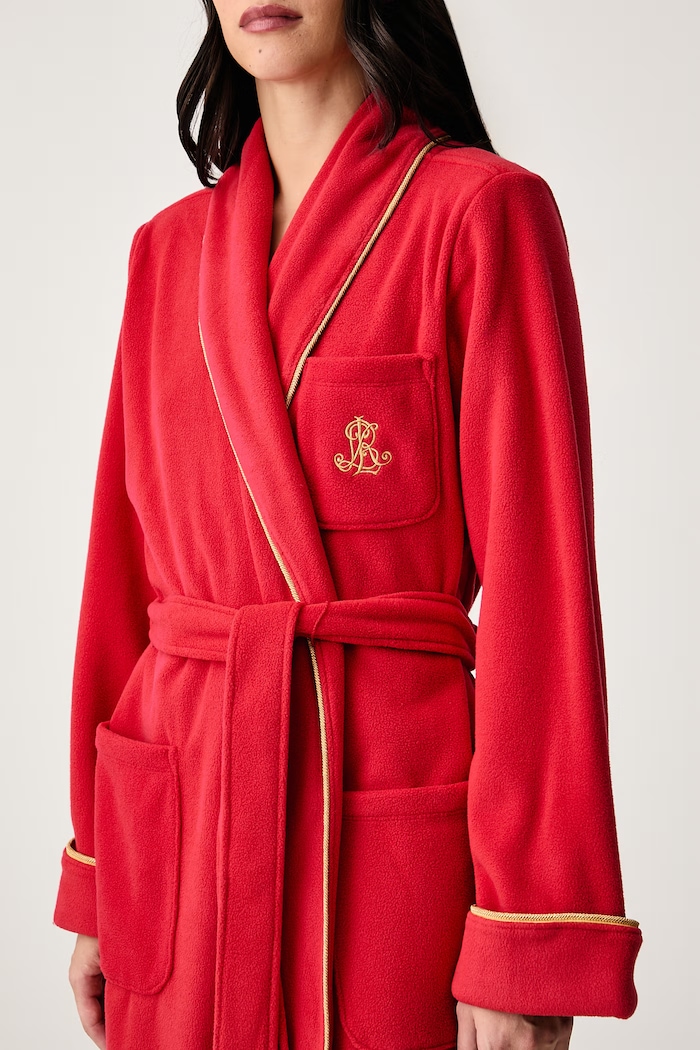 Odzież Lauren Ralph Lauren Szlafrok damski ILN52564 czerwony
