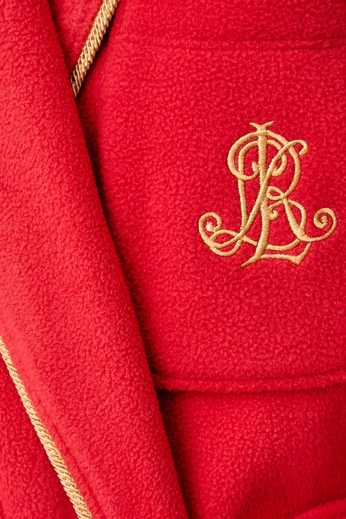 Szlafrok damski Lauren Ralph Lauren ILN52564 czerwony
