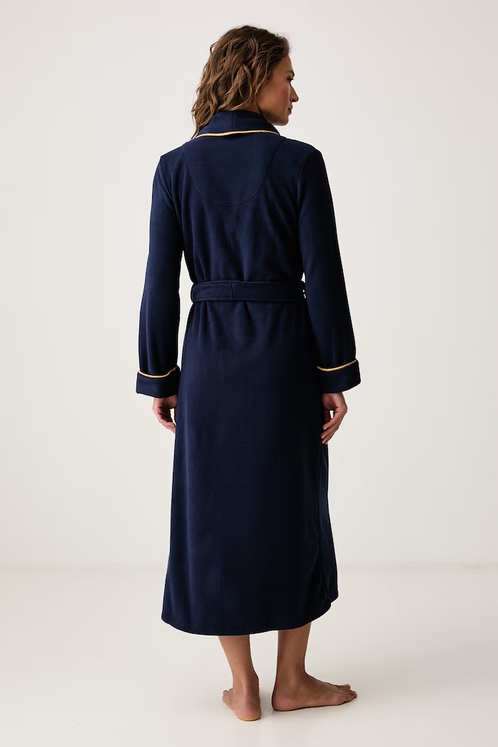 Lauren Ralph Lauren Szlafrok damski ILN52564 granatowy AW26