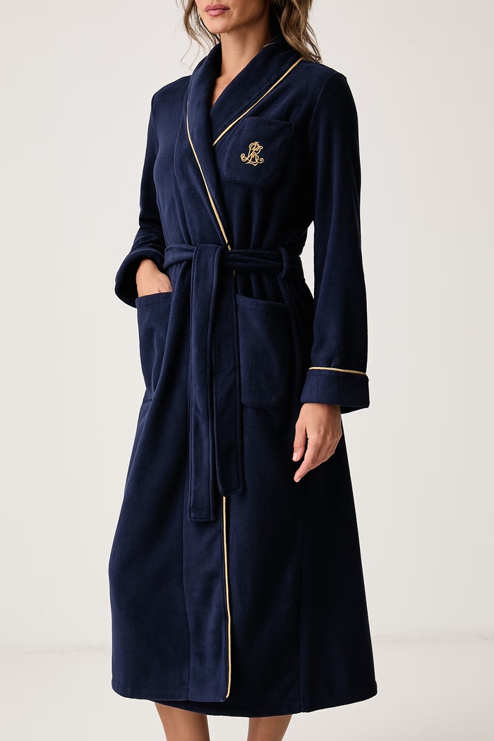 Odzież Lauren Ralph Lauren Szlafrok damski ILN52564 granatowy