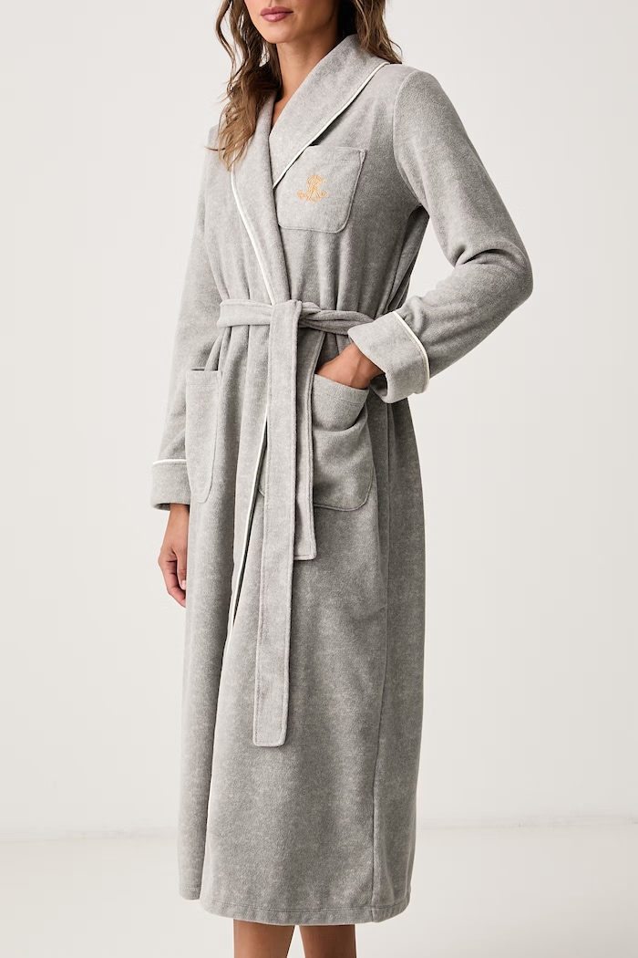 Odzież Lauren Ralph Lauren Szlafrok damski ILN52564 szary