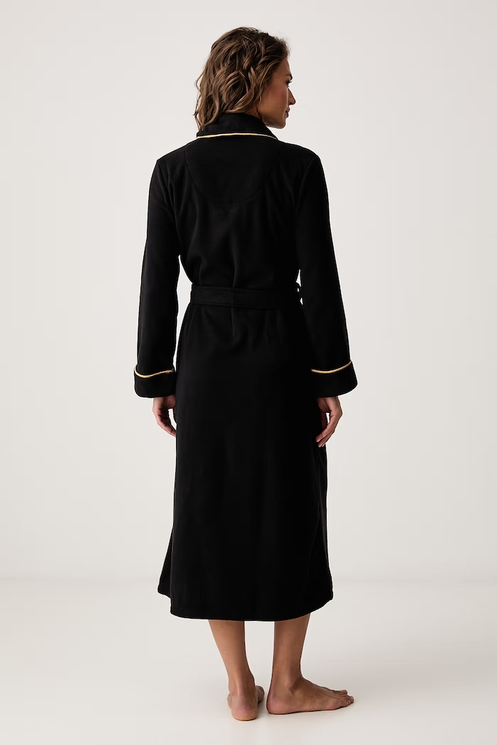 Lauren Ralph Lauren Szlafrok damski ILN52564 czarny AW26